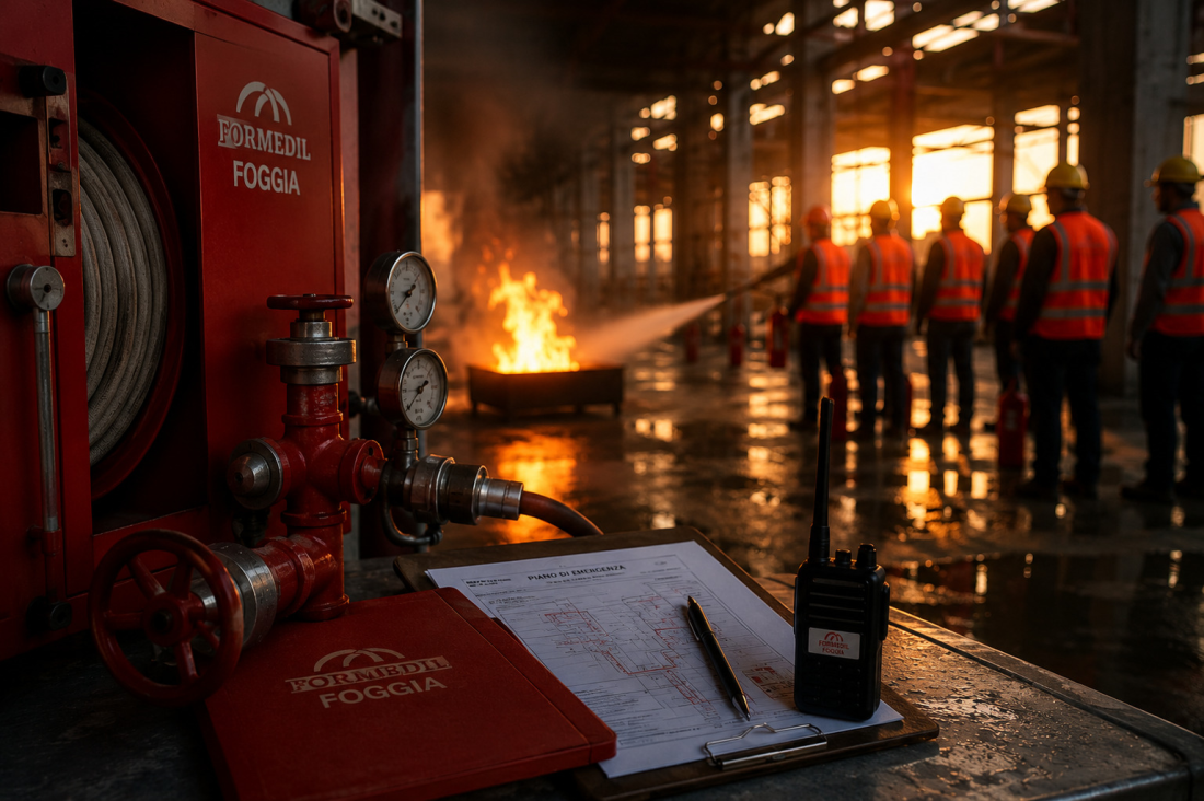 CORSO DI AGGIORNAMENTO PER ADDETTI ALL'ANTINCENDIO AI SENSI DEL D.LGS. 81/2008 E..
